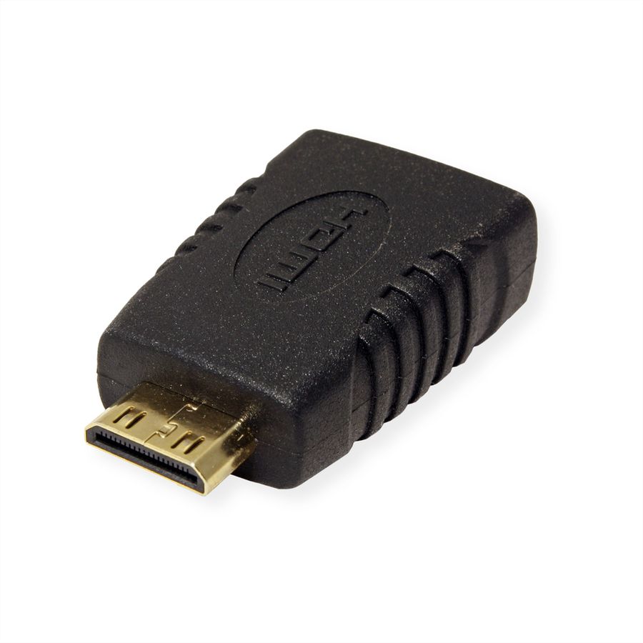 ROLINE Adaptateur HDMI, HDMI F - HDMI Mini M