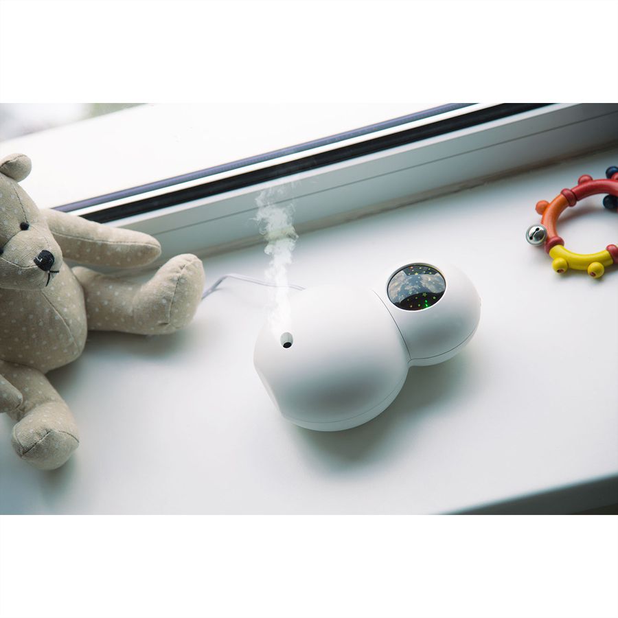 Alecto Baby Humidificateur et Projecteur BC-21, blanc