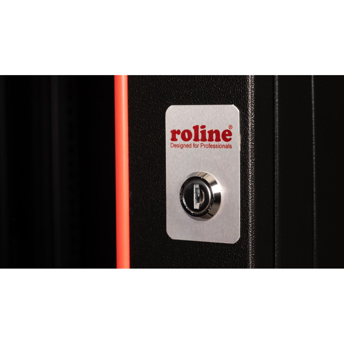 ROLINE 19" Boîtier mural Pro 7U, 600x600 LxP pivotant en 2 parties noir