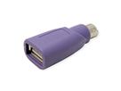 VALUE Adaptateur PS/2 - USB, violet