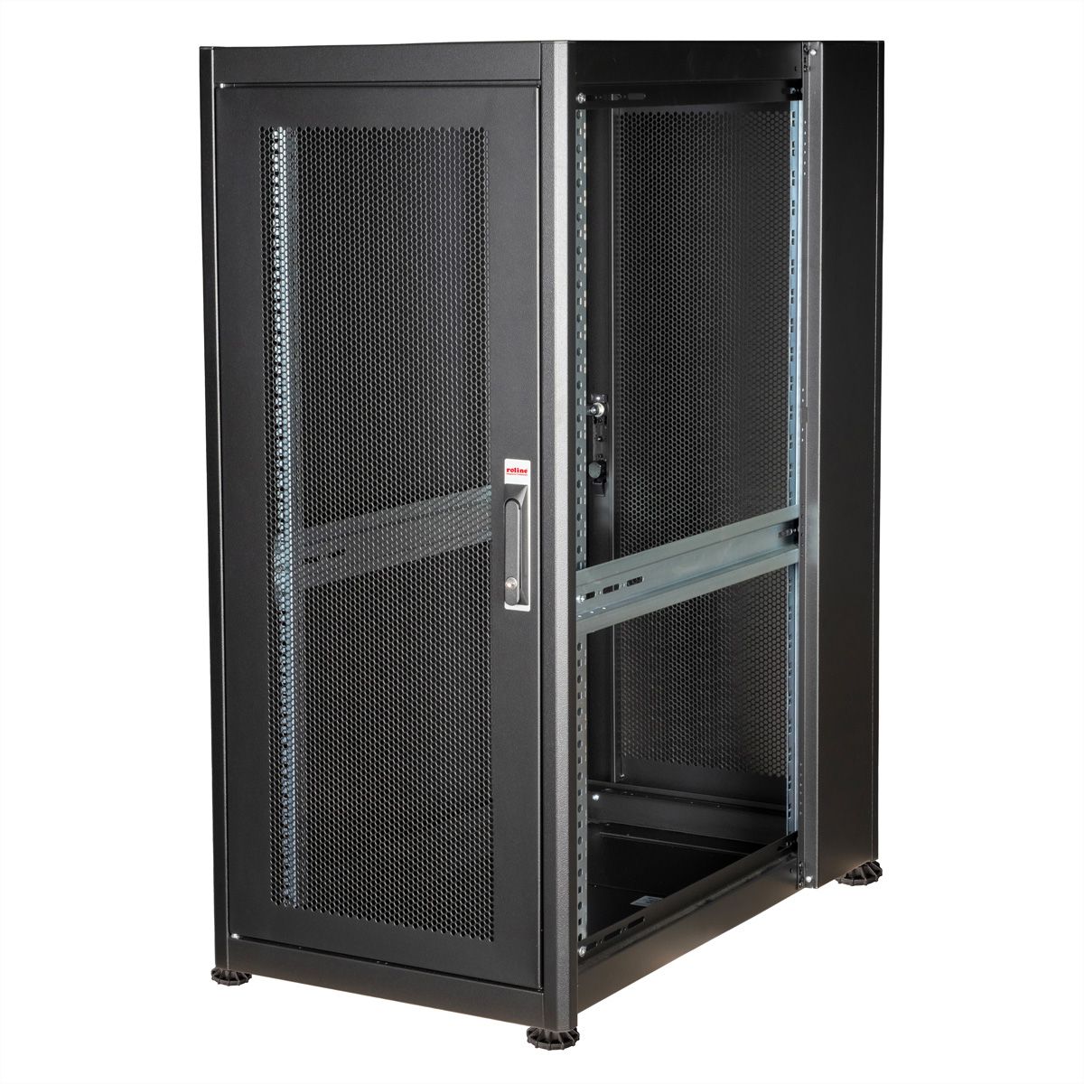 ROLINE 19" Baie serveur Basic 26U, 600x1000 LxP Porte perforée noir