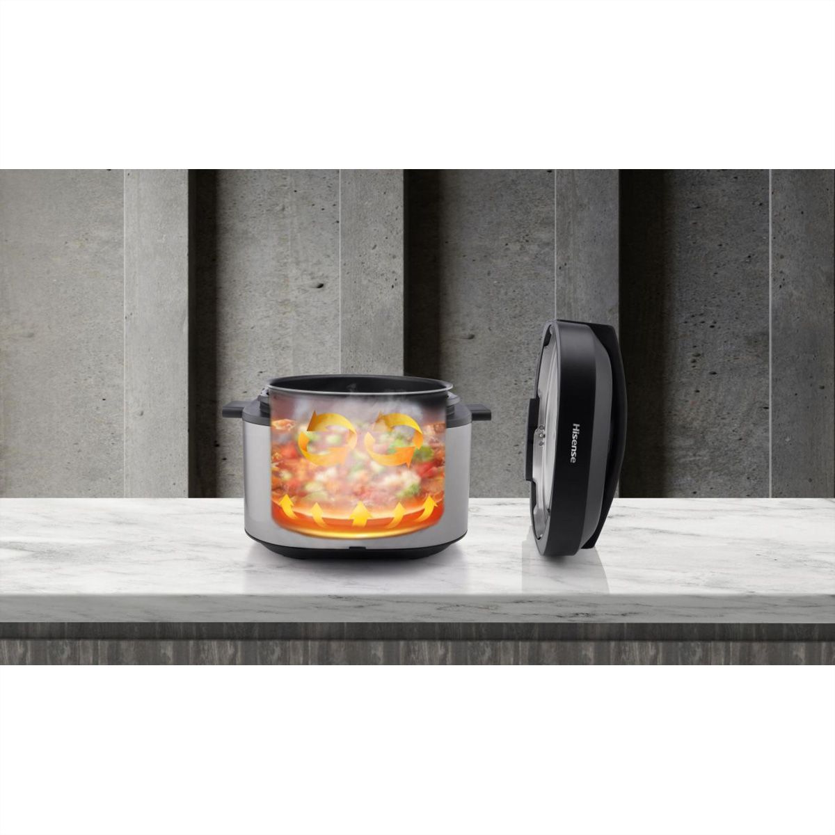 Hisense Multikocher HMC6SBK, 6L, 1500W