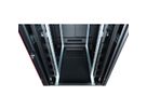ROLINE 19" Baie réseau Pro 47U, 600x800 LxP Porte verre noir