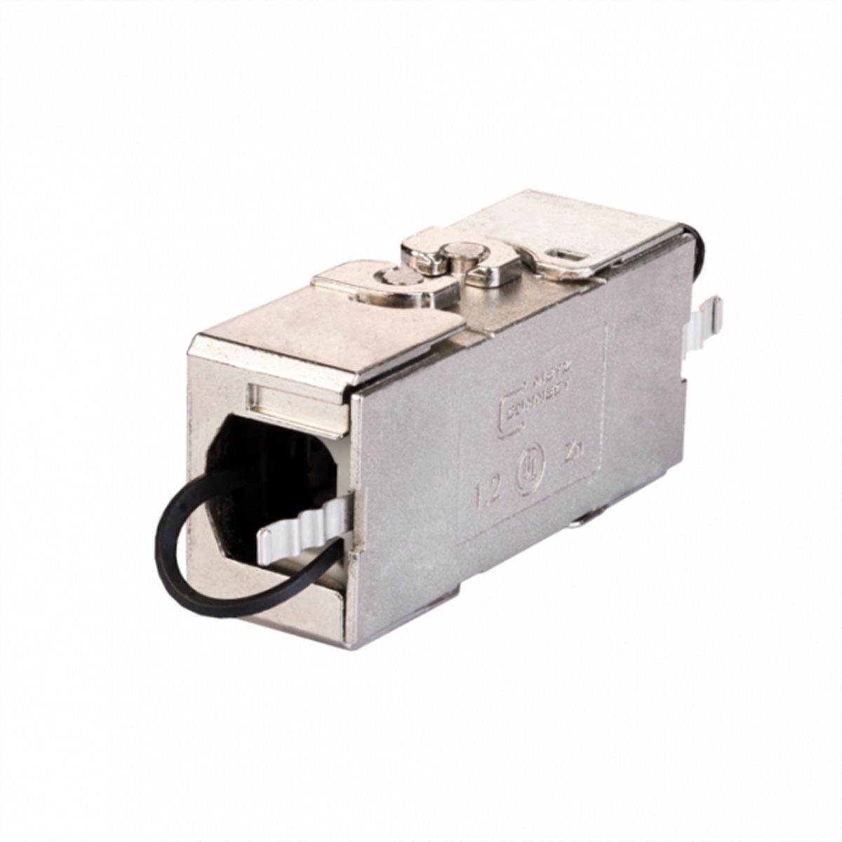 BTR Connecteur de câbles classe Ea C6a-180° 10GB