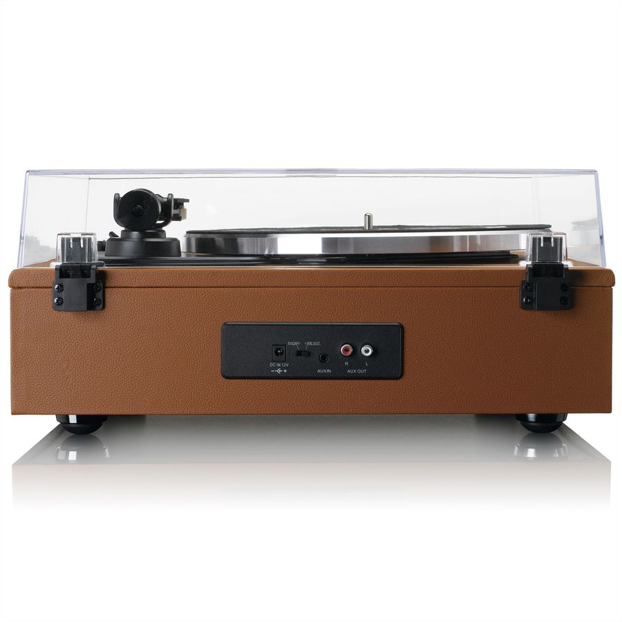 Platine vinyle Lenco LS-430, Marron