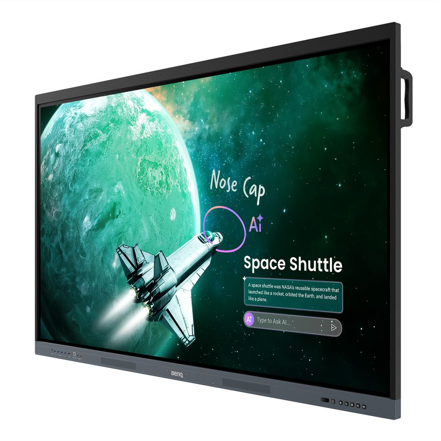 BenQ Écran interactif RE6505 65", 4K UHD, 500 nits, tactile 50 points