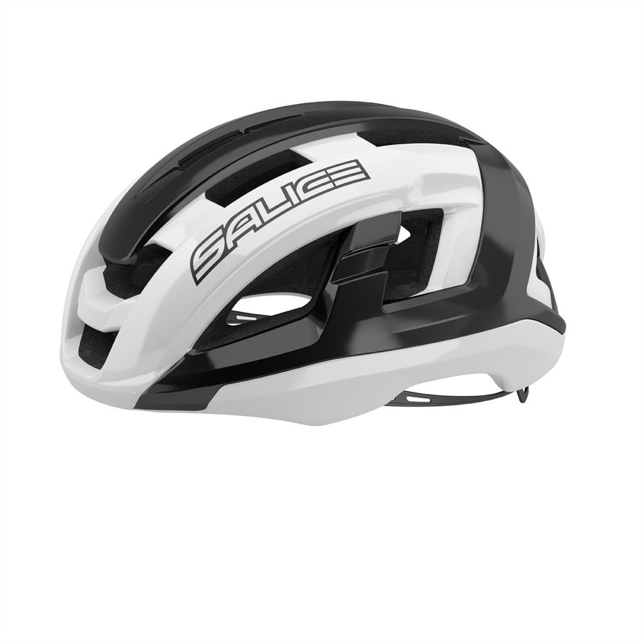Salice Occhiali Casque de vélo Gavia, S-M 51-58, White-Black