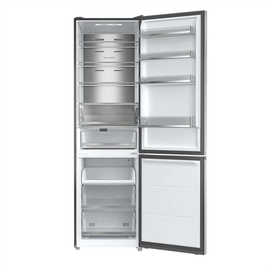Dreame Kühl-Gefrierkombination MegaPRO, 456L, DRB450WMBCCH, C, Inox look