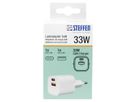 Steffen Ladeadapter GaN 33W, 1x USB-A + 1xUSB-C max. 3.6A