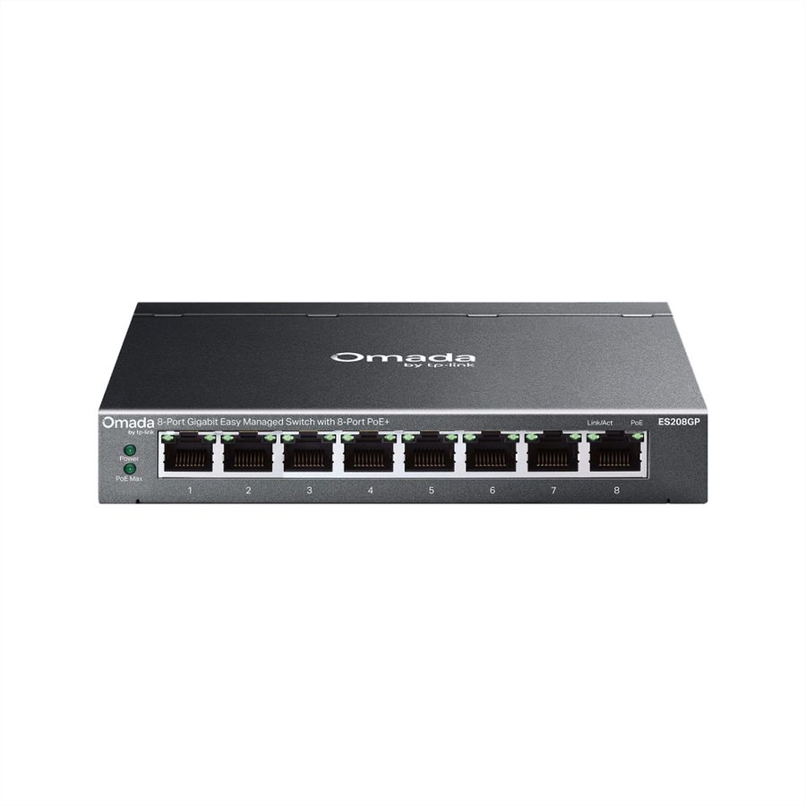 TP-Link ES208GP Omada PoE+ Switch 8 Port