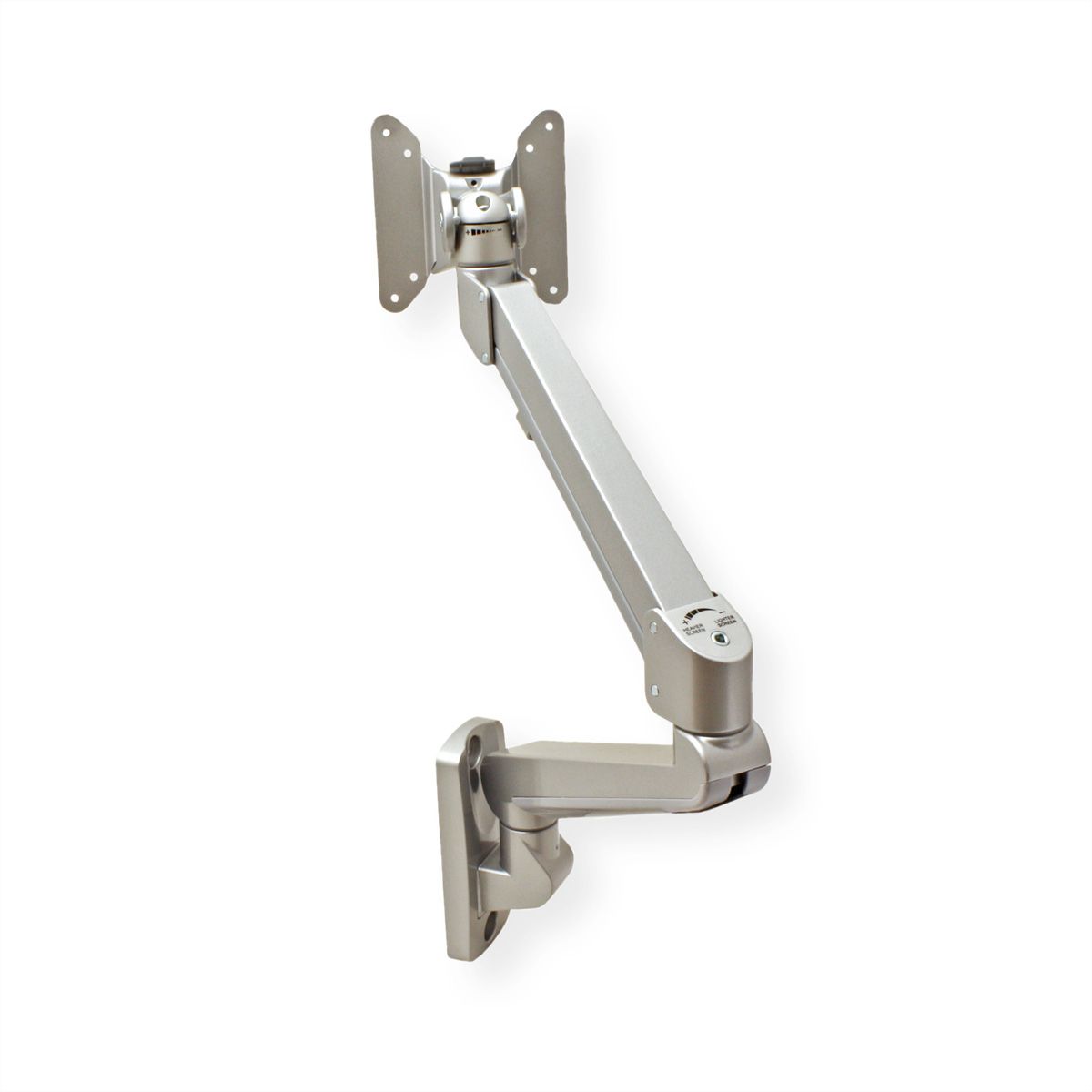 ROLINE LCD-Arm Gasfeder, Wandmontage, Pivot, bis 32 Zoll, bis 8 kg