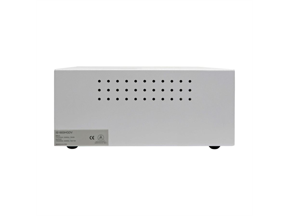 Eaton Isol. Trafo Dual-Volt. 115/230V 1800W 60601-1 Medical C20 In 8 C13 Out