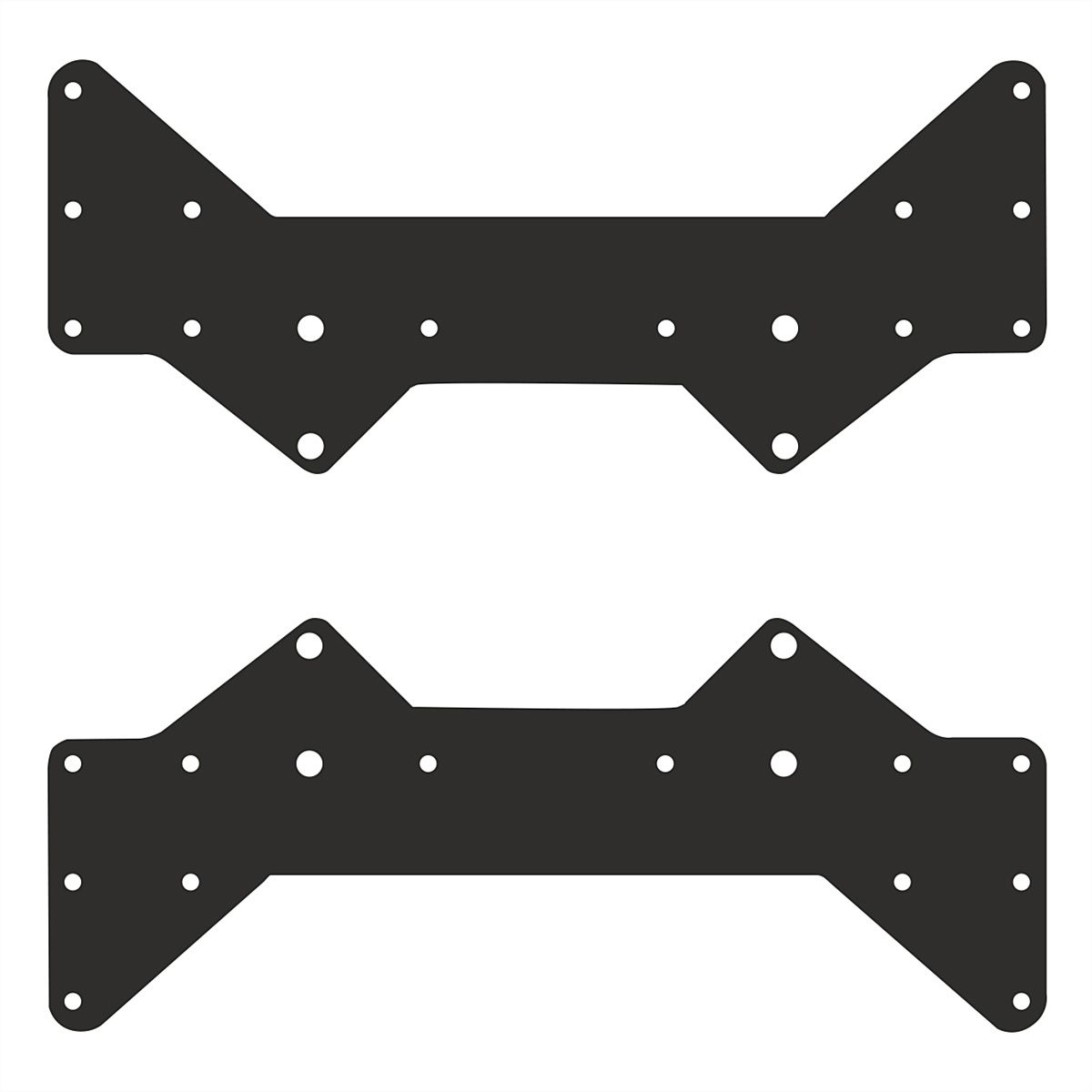 Hagor Adapter-Set VESA 400, schwarz