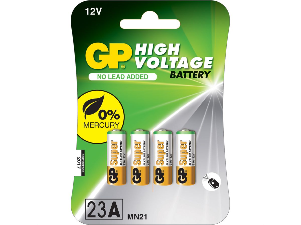 GP Batteries Hoog voltage Alkaline Batterie 23A (MS21 / MN21) - COOL AG