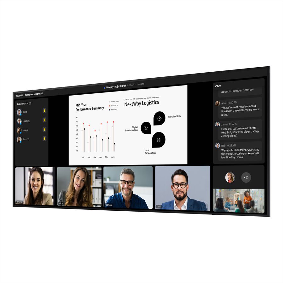 Samsung Digital Signage Display QP105DX, 105", UHD, 21:9