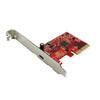 ROLINE Carte PCI-Express, USB 3.2 Gen 2x2, 1 port type C