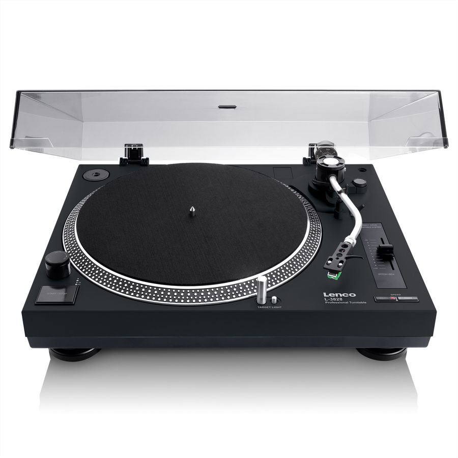 Lenco Platine vinyle L-3828BK, noir
