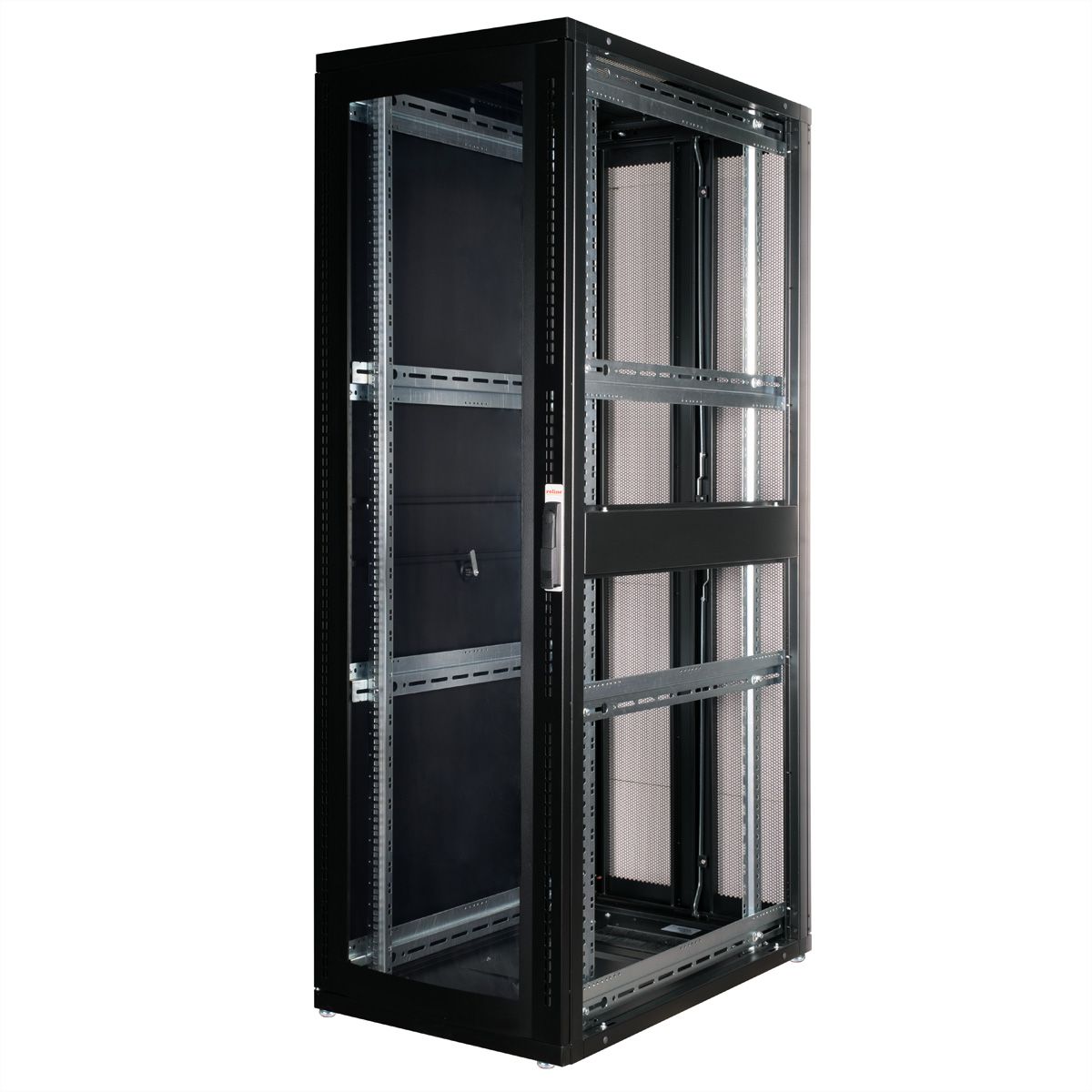 ROLINE 19" Baie serveur Pro 42U, 600x1000 LxP noir Plexiglas