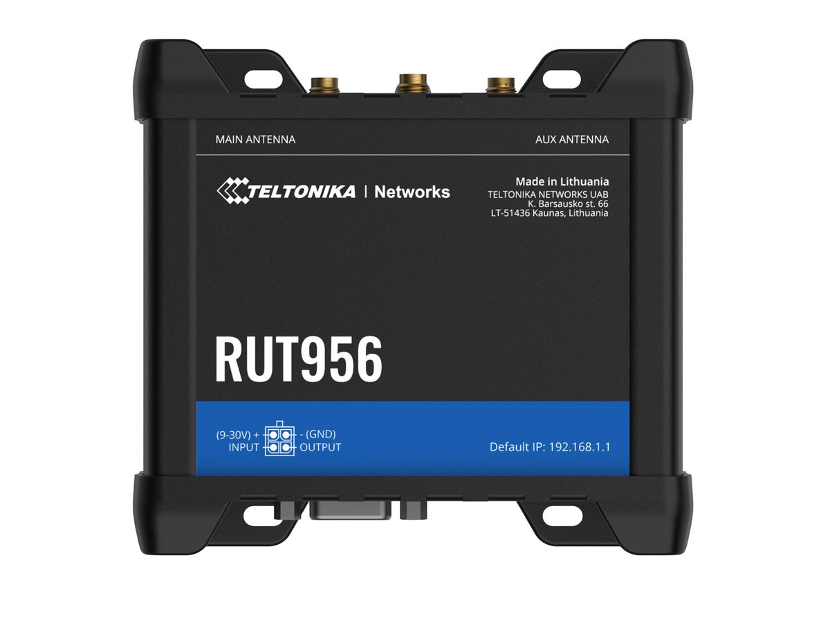 TELTONIKA RUT956 LTE/4G Routeur industriel