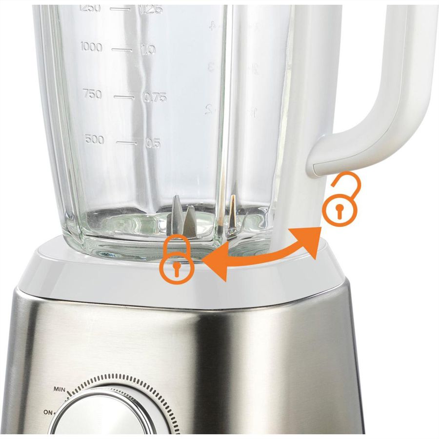 Gorenje Standmixer B1400E, 1400W, weiss/silber