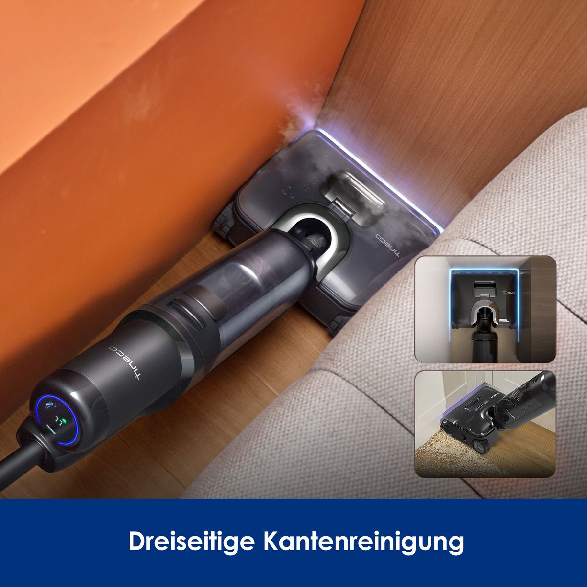Tineco FLOOR ONE S7 Extensible Vapeur Plus, Aspirateur laveur