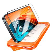 Torras Displayschutz Install Master, iPhone 16 Pro Max, transparent