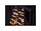 Climadiff Armoire à vin CBU40D1B, encastrable, 2 zones, 40 bouteilles