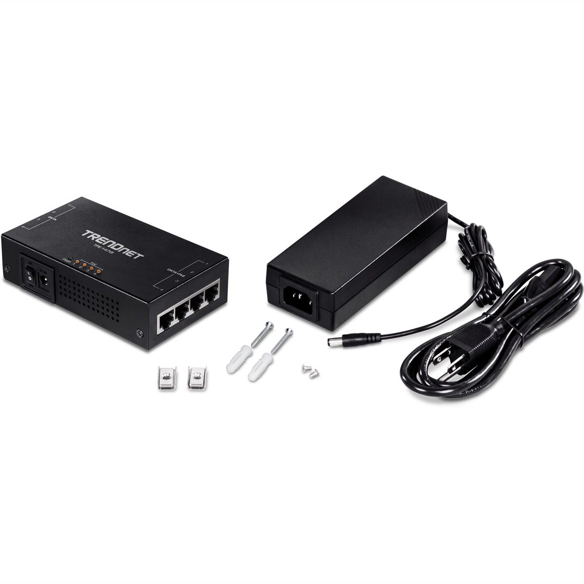 TRENDnet TPE-147GI Injecteur PoE+ Gigabit 65W à 4 ports