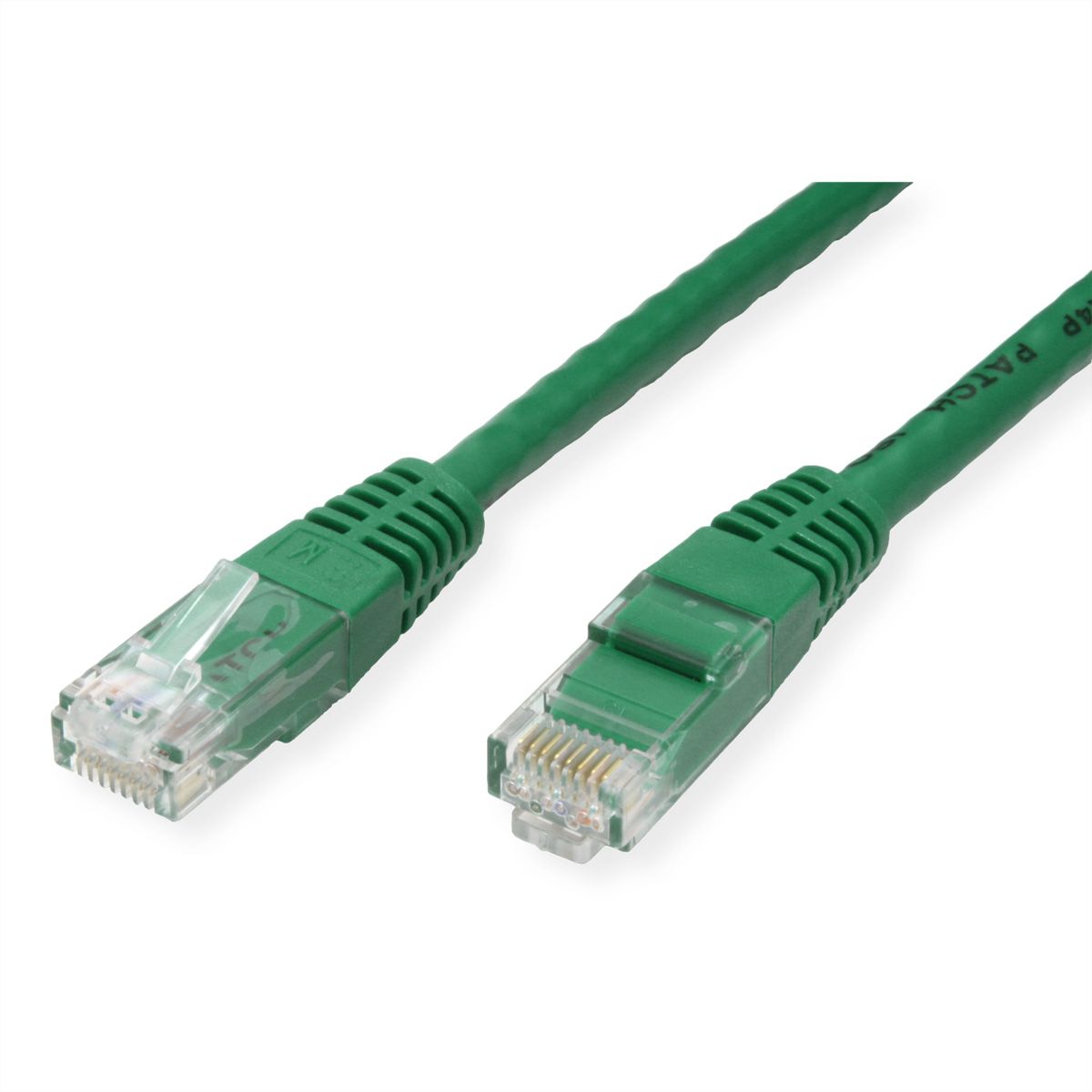 Cordon VALUE Cat.6 (Classe E) UTP confectionné, vert, 3 m