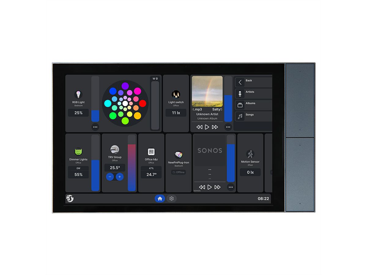 Shelly Présentoir mural XL gris