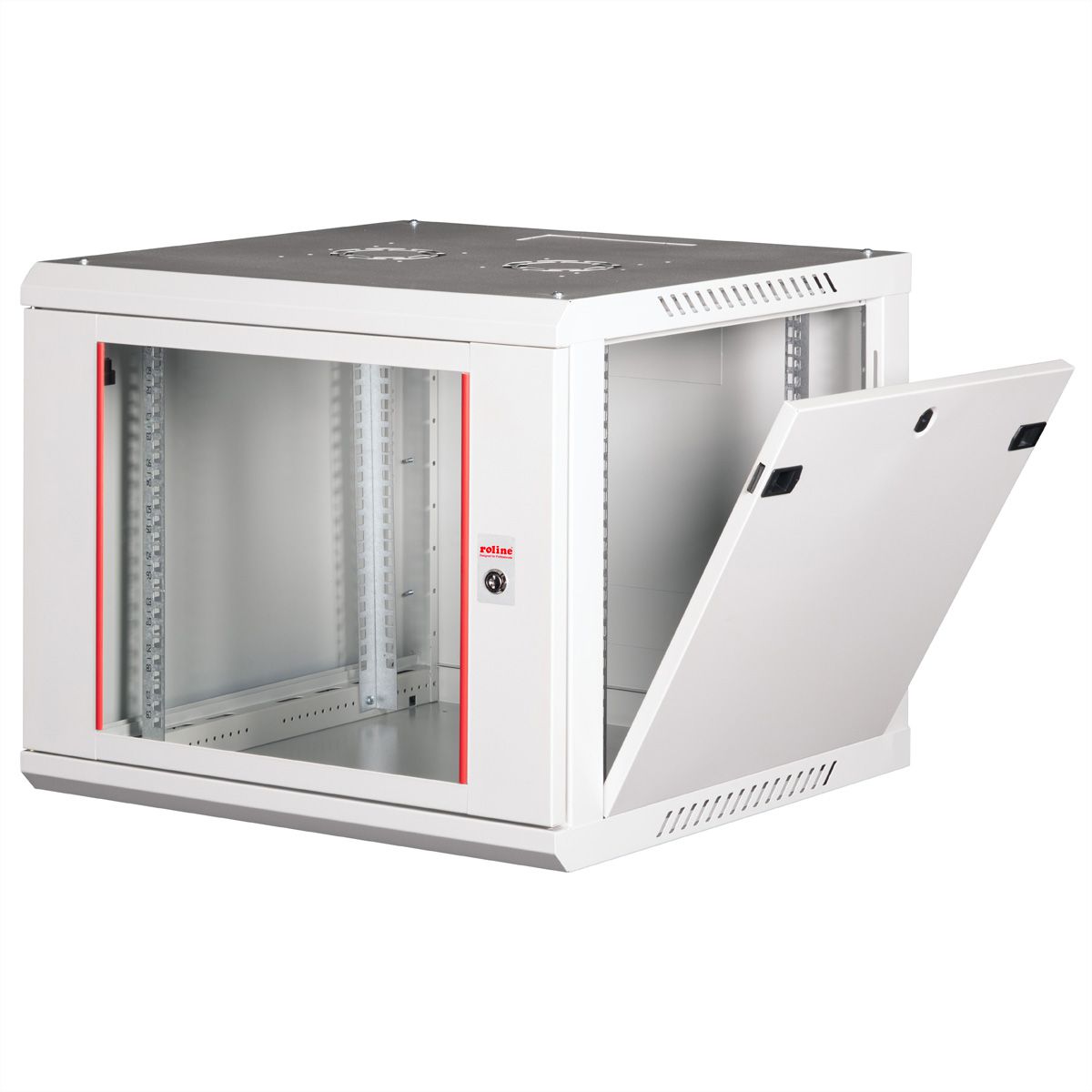 ROLINE 19-Zoll Wandgehäuse Basic Plus 9HE, 600x600 BxT grau