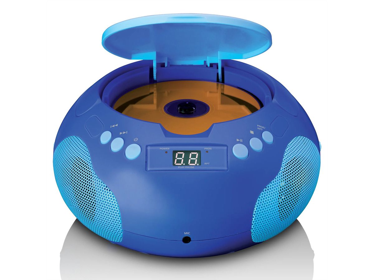 Lenco Boombox SCD-620PK, bleu