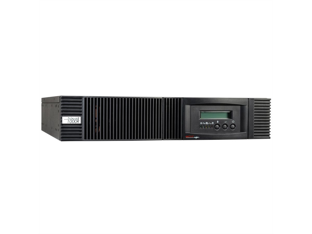 ROLINE ProSecure III 1000 RM2HE - Online USV, 19-Zoll Rackversion, schwarz