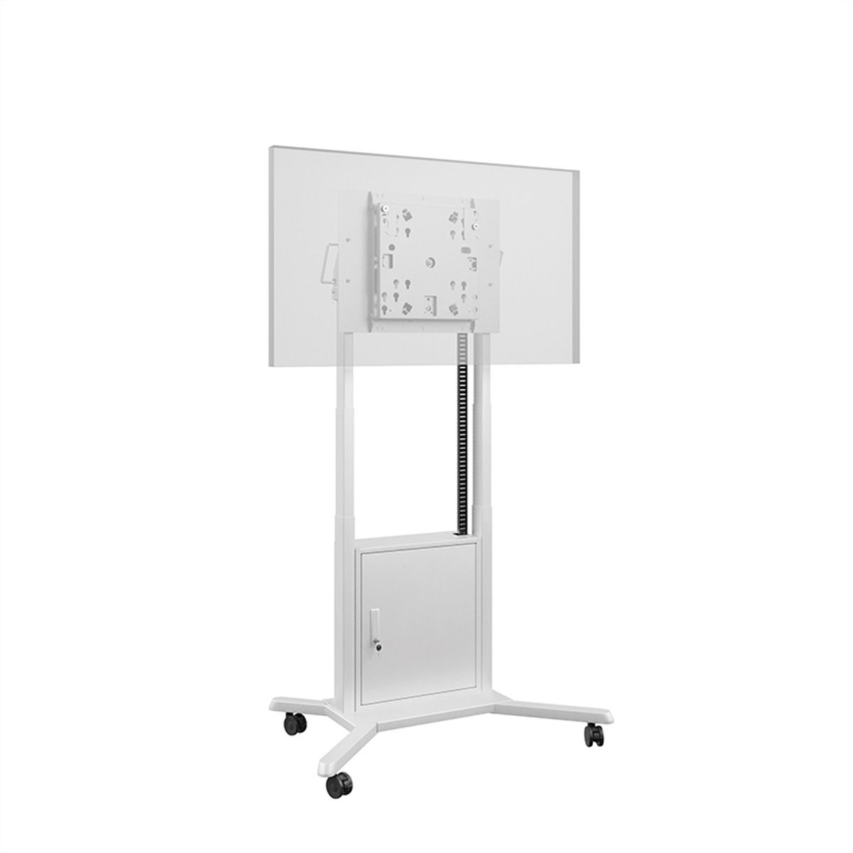 Hagor mobiles Standsystem Mobile Lift Pro Light III Flip, mobiles Liftsystem, displayspezifisch für Samsung Flip, weiß