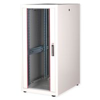 ROLINE 19" Baie réseau Basic 26U, 600x800 LxP Porte verre gris