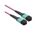 VALUE MPO-Trunk-Kabel 50/125µm OM4, MPO/MPO, violett, 3 m