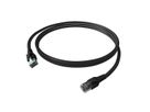 EasyLan FlexBoot Cordon Cat.6A, S/FTP, noir, 3 m
