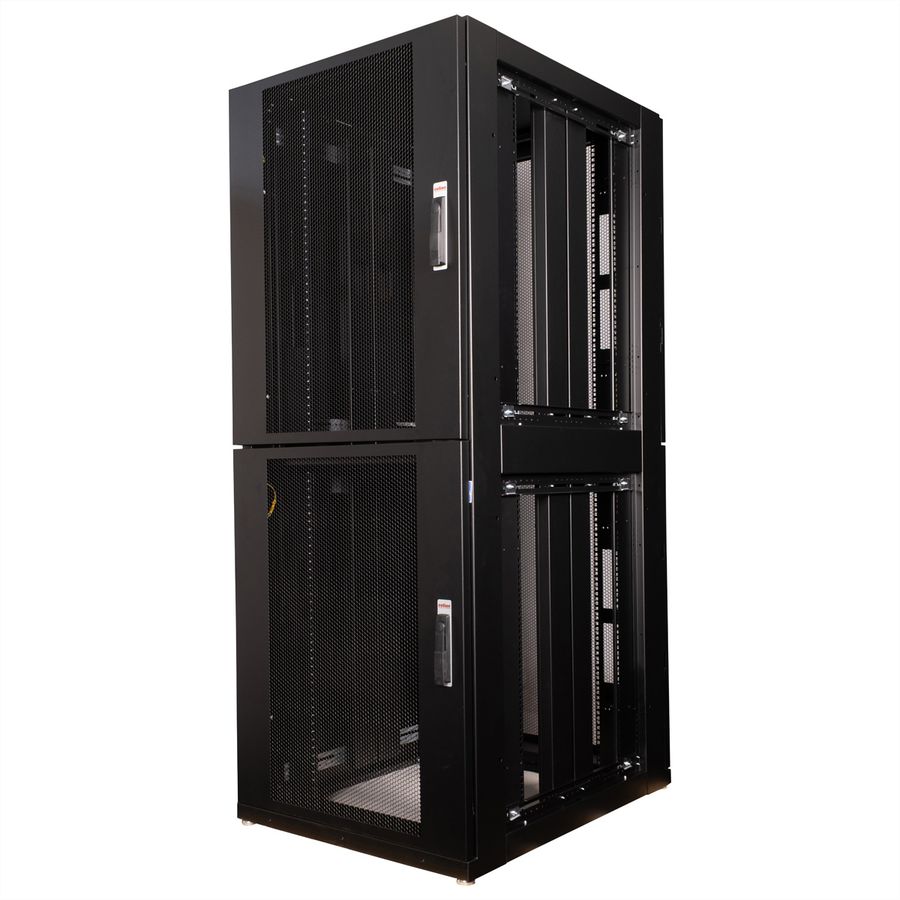 ROLINE Armoire de colocation 42U 800x1000mm, 2 compartiments, noir