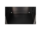 VALUE Boîtier mural 19 pouces 12U, 600 x 450 mm, noir, kit à assembler
