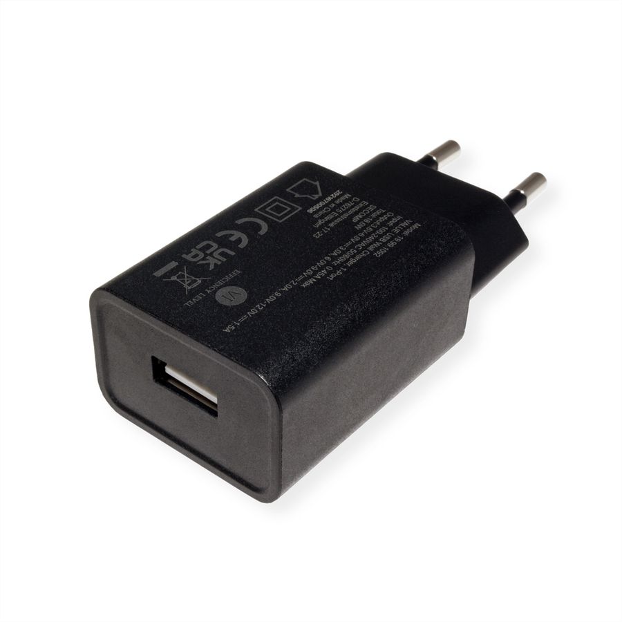 VALUE Chargeur USB, QC3.0, 1 port, 18W