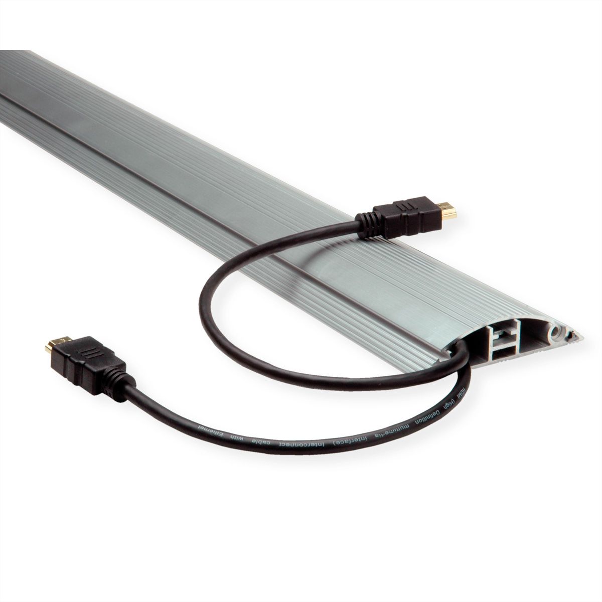 ROLINE HDMI High Speed Kabel mit Ethernet, TPE, schwarz, 1,5 m