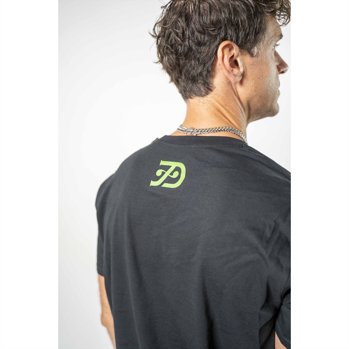 Kurz auf Stop Shirt schwarz (Unisex), L