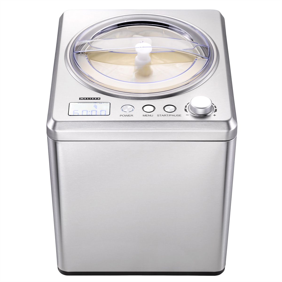 Melissa Eismaschine 16310193, mit Kompressor, 2L, 180W