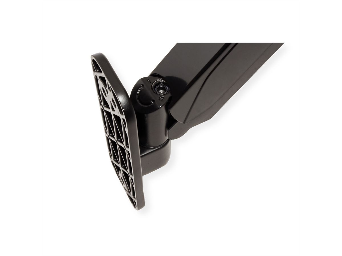 VALUE LCD-Arm, Wandmontage, 4 Gelenke, 17-32 Zoll, bis 8 kg, schwarz