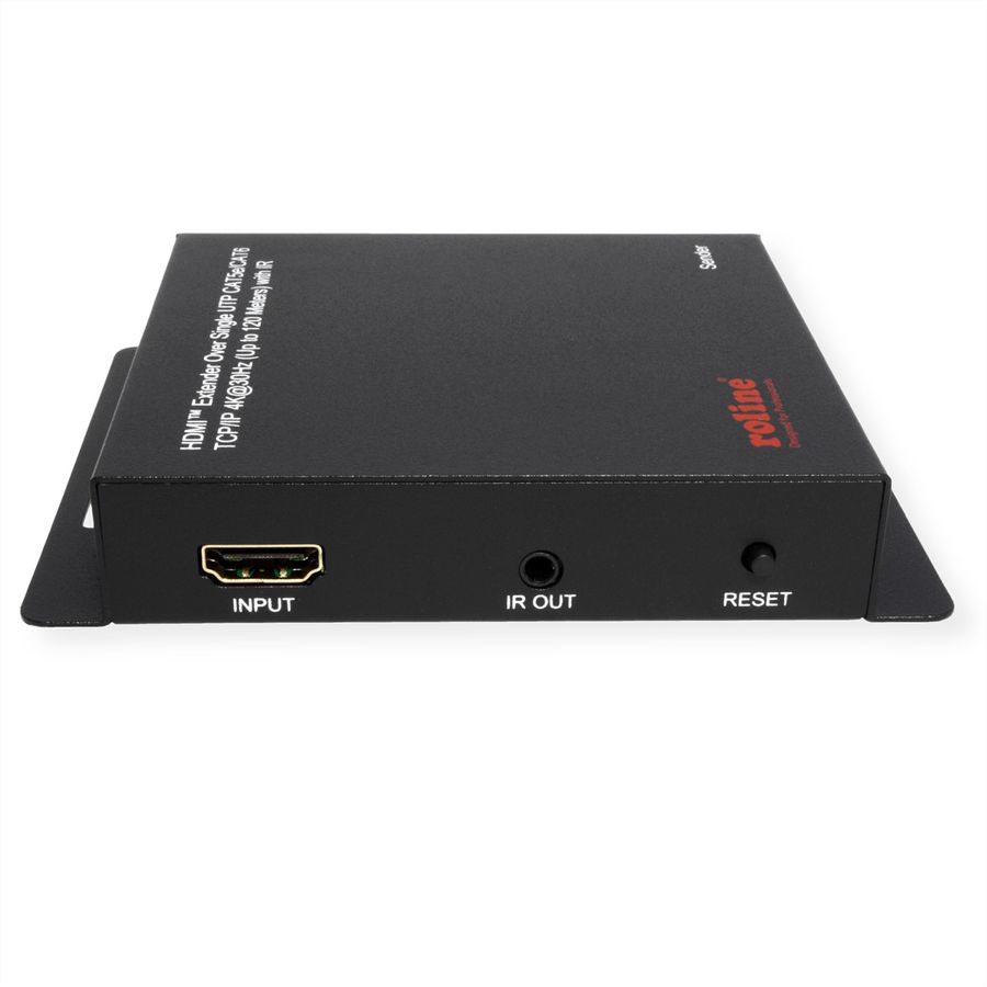 ROLINE HDMI Verlängerung, über IP, 4K30Hz, 120m, mit IR