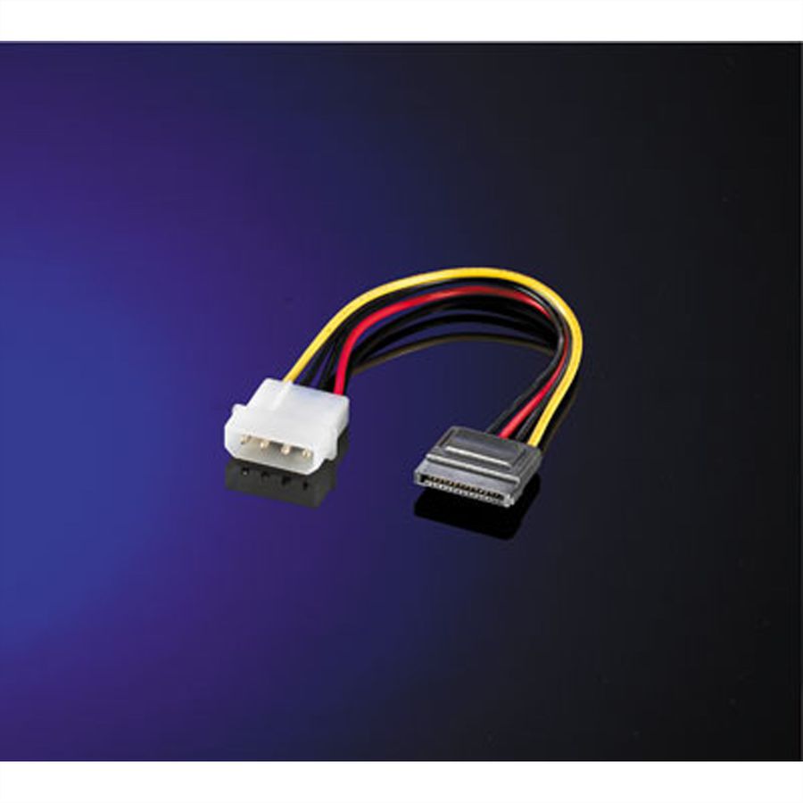 ROLINE Adapterkabel 4 pol. HDD / SATA, 0,15 m