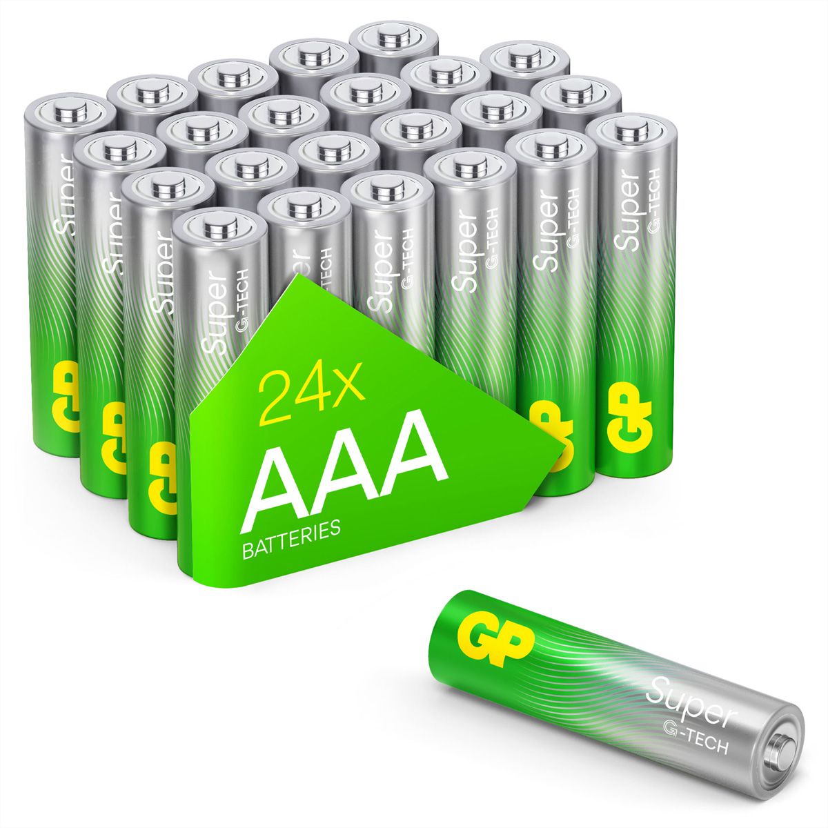 GP Batteries Super Alkaline AAA 24x