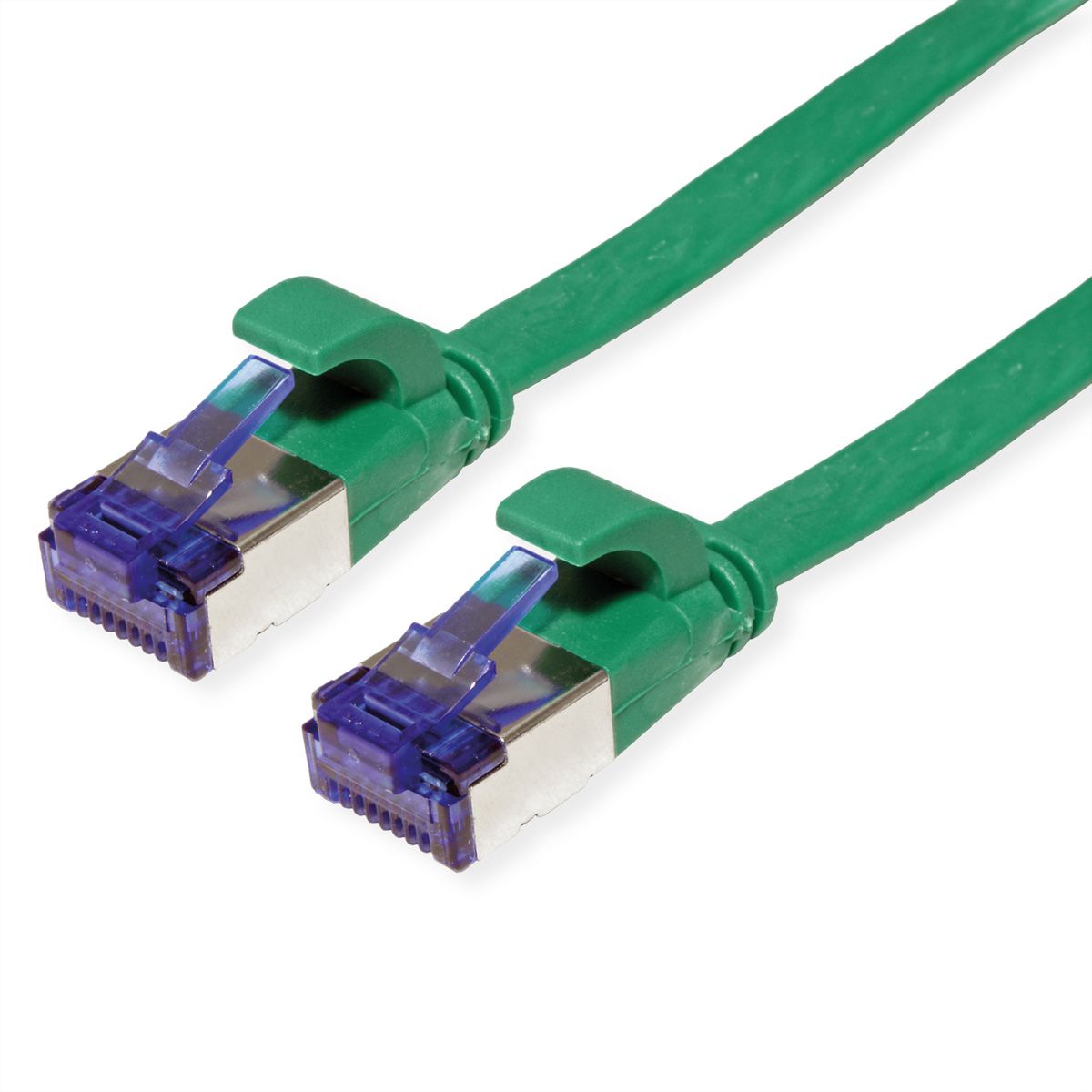 VALUE Patchkabel Cat.6A (Class EA) FTP, extra-flach, grün, 5 m