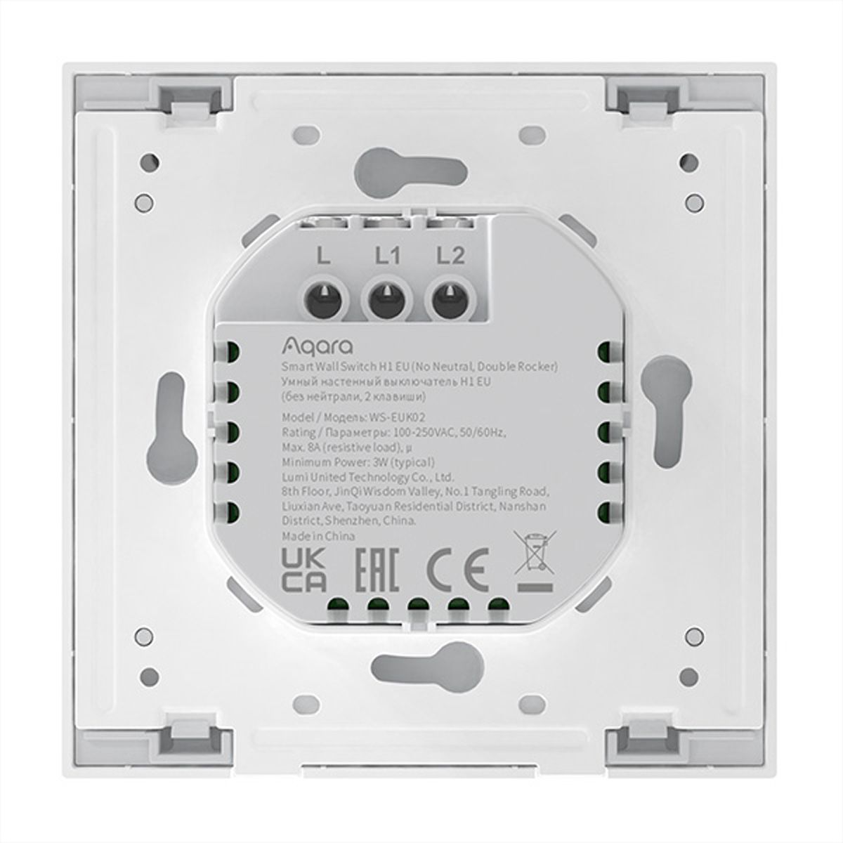 Aqara Wandschalter H1 ohne Neutralleiter