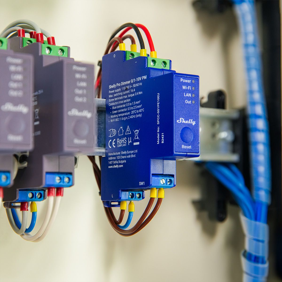 Shelly DimmaktorPro Dimmer 0/1-10V PM